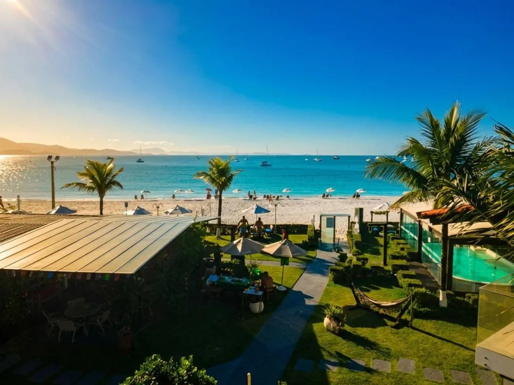 Hotel Sete Ilhas de frente para a Praia de Jurerê