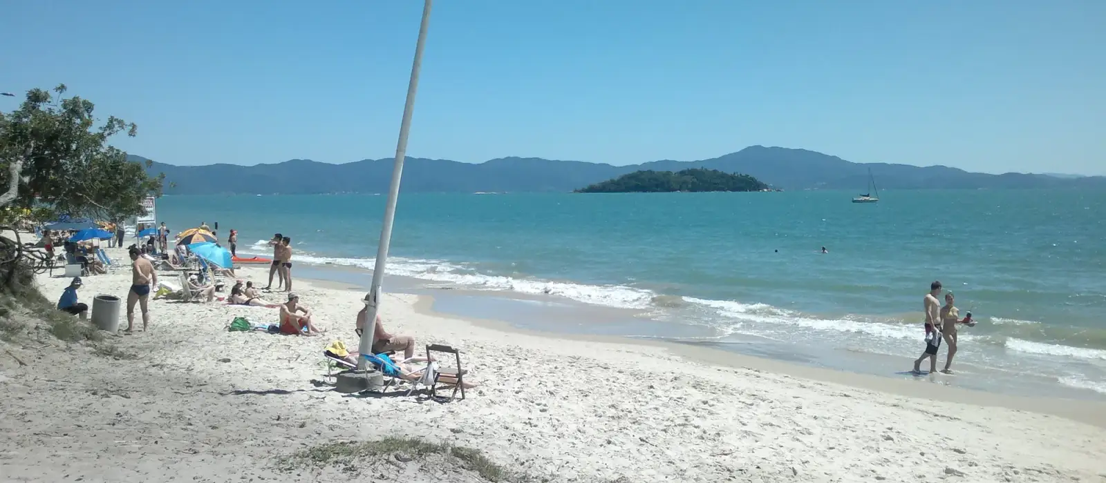 La playa de Canasvieiras, en el Norte de la isla