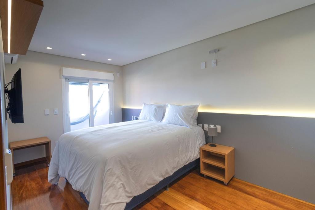 Quarto da Pousada Ilha Faceira no Campeche