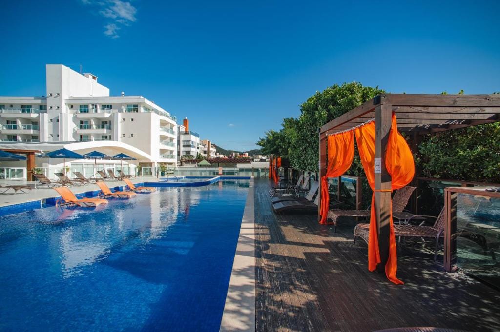 Quarto do Slaviero Hotel Ingleses Convention